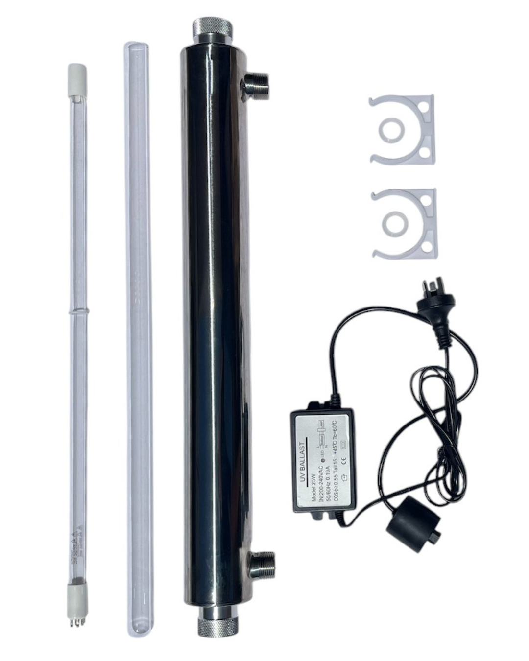 HFS TRIPLE RAINWATER SYSTEMS + 20"x 4.5"+ UV LIGHT NANO SILVER - Image 4