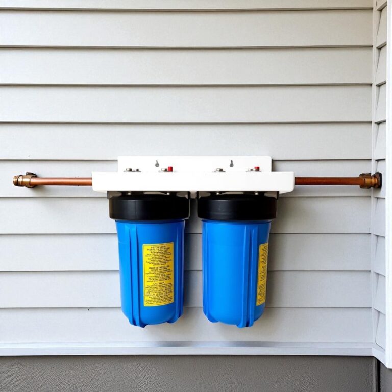 2 Stage Whole House Water Filtration 10"x4.5" - Home Filtration Systems
