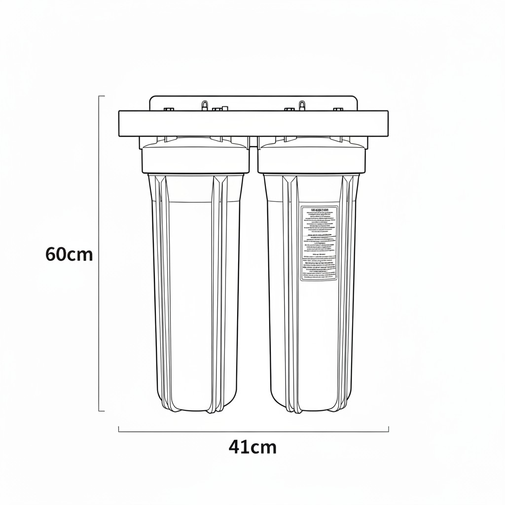 HFS Dual Rainwater System + 20"x4.5"+ UV LIGHT - Image 4