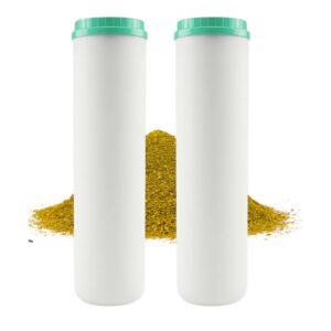20”x4.5” x2 KDF+GAC MEDIA, ANTI BACTERIA, MAX HEAVY METAL REDUCTION HIGH FLOW