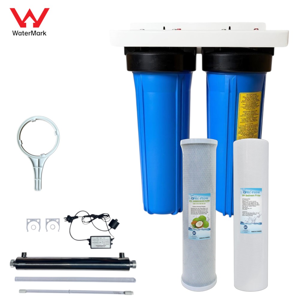 HFS Dual Rainwater System + 20"x4.5"+ UV LIGHT